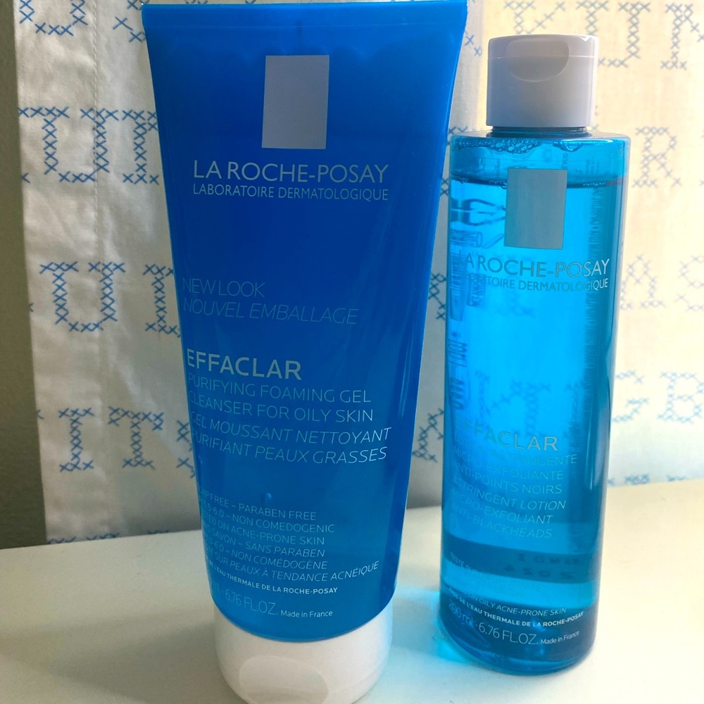 La Roche Posay Cleanser and Toner Set